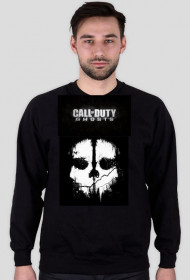 Call of Duty Ghosts- bluza męska: czarna (nadruk z dwóch stron)