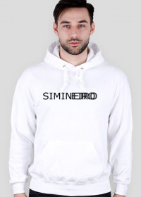 blur logo hoodie