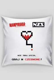 Poduszka #GrajwCzerwone