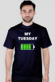 "My tuesday" - koszulka męska