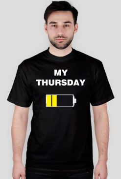 "My thursday" - koszulka męska