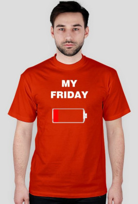 "My friday" - koszulka męska