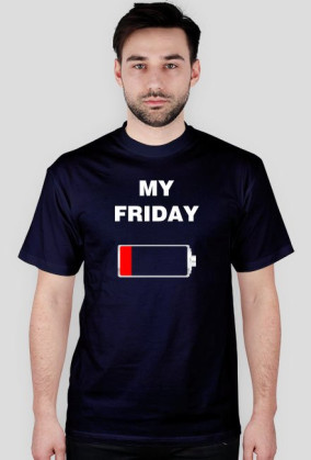 "My friday" - koszulka męska