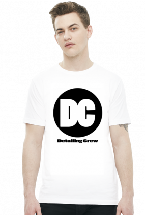 Koszulka biała - DetailingCrew - Koszulka Detailera - Detailing