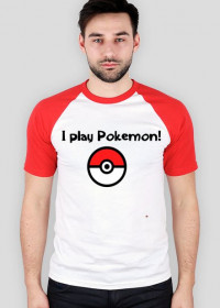 Koszulka kolorowa: Gram w Pokemon!