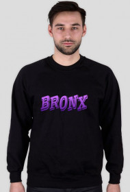 Bronx - Bluza - Fioletowy napis