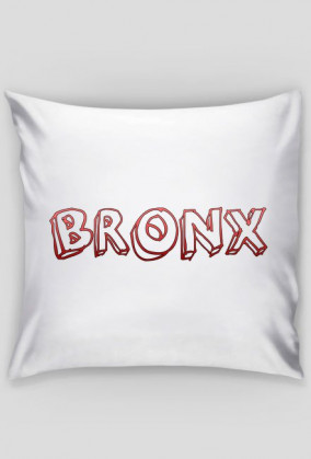 Bronx - Poduszka - Czerwony napis