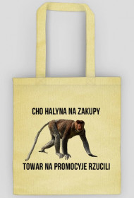 Torba na zakupy z Nosaczem Sundajskim "Promocyje rzucili"
