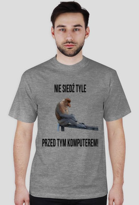 Koszulka Nie siedź tyle