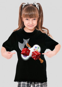 Koszulka dziewczęca Gaming