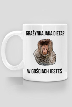 Kubek "Grażynka jaka dieta?"