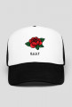 rose white cap