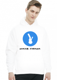 Bluza kangur Nakaz Jarania White