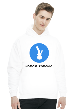 Bluza kangur Nakaz Jarania White