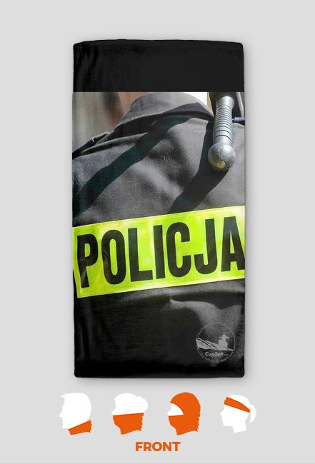 bandana 'policja'