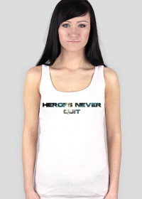 Koszulka "Bohaterzy nigdy nie rezygnują"