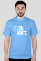 T-shirt 'fvck idiotz' 2