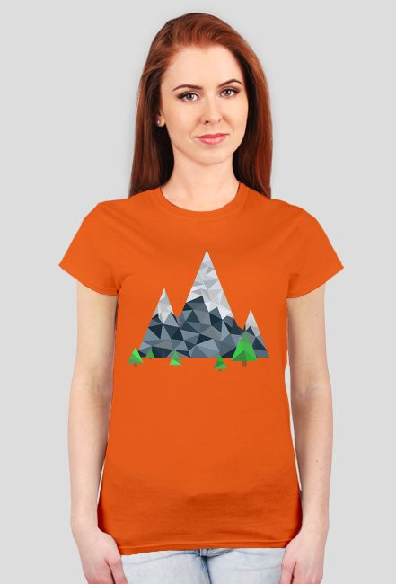 KOSZULKA DAMSKA MOUNTAINS