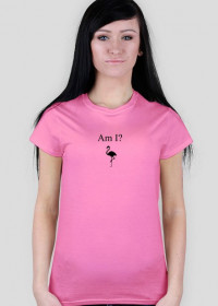flamingo pink t-shirt
