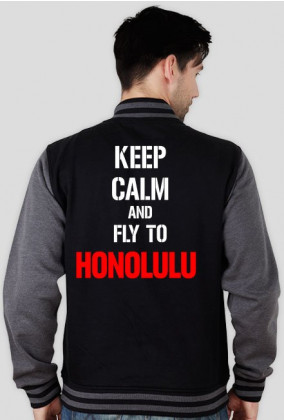 Bejsbolówka | Keep Calm And Fly to Honolulu