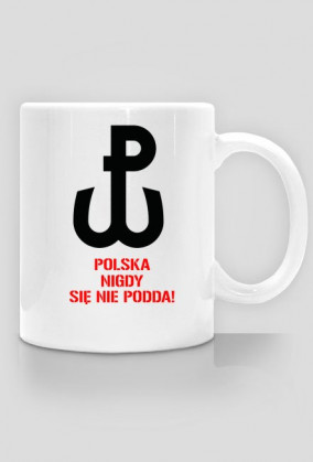 Patriotyczny Kubek "Bóg Honor Ojczyzna"