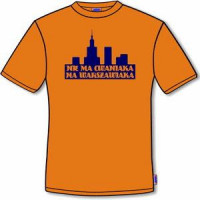 Nie ma Cwaniaka T-Shirt Orange Men