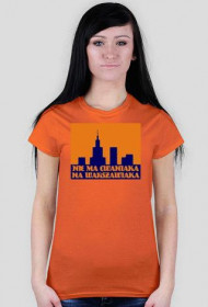 Nie ma Cwaniaka T-Shirt Orange Women