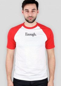 Bluza z małym napisem "Enough."