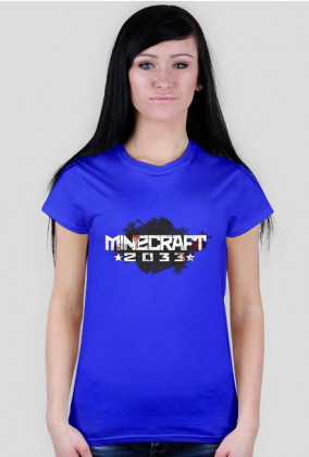 Koszulka damska (różne kolory) | Minecraft 2033