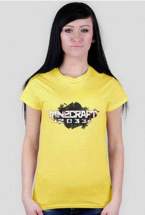 Koszulka damska (różne kolory) | Minecraft 2033