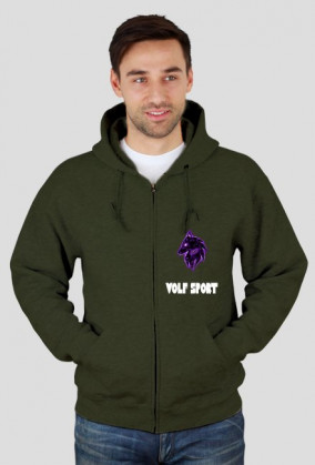 Bluza wolf sport na suwak