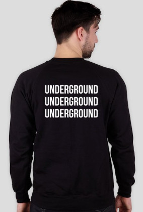 Underground Clothing logo crewneck