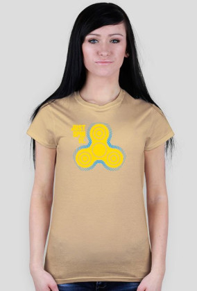 CreativeWear Fidget Spinner Just Spin It Azure F