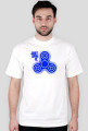 CreativeWear Fidget Spinner Just Spin It Blue M