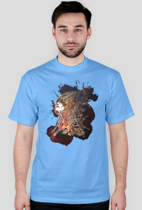 T-shirt Cybrella czerwień