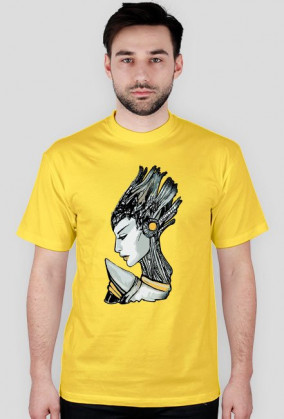 T-shirt Agile żółć