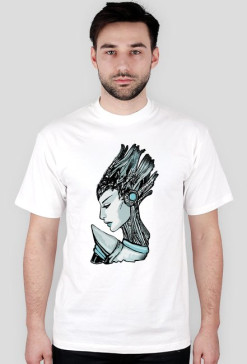 T-shirt Agile błękit