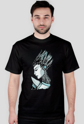 T-shirt Agile błękit