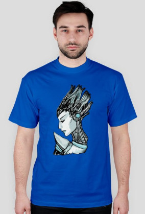 T-shirt Agile błękit
