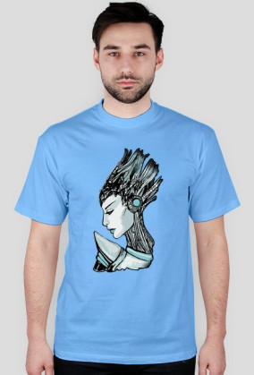 T-shirt Agile błękit