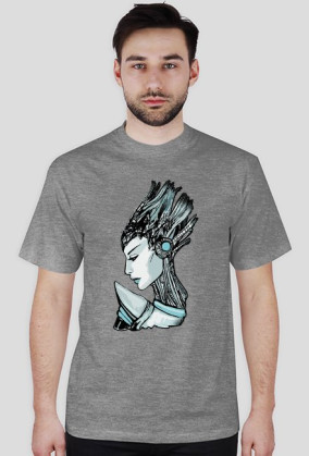 T-shirt Agile błękit