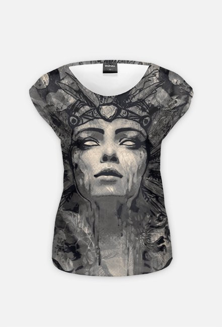 T-shirt Oracle szary