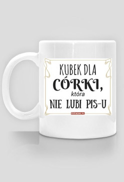 Kubek dla CÓRKI