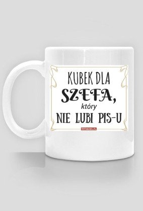 Kubek dla SZEFA