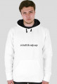 JDRE IS DEATH THE ONLY WAY HOODIE WHITE