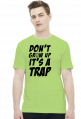 Don't grow up - it's a trap! (t-shirt męski) ciemna grafika