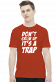 Don't grow up - it's a trap! (t-shirt męski) jasna grafika