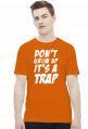 Don't grow up - it's a trap! (t-shirt męski) jasna grafika