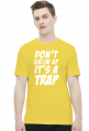 Don't grow up - it's a trap! (t-shirt męski) jasna grafika