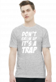 Don't grow up - it's a trap! (t-shirt męski) jasna grafika
